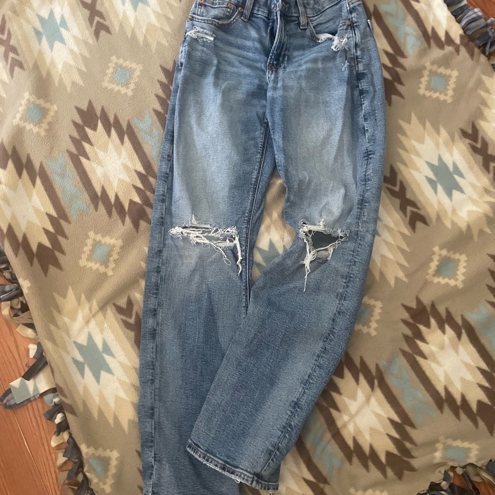 Authentic American Heritage Blue Straight Leg Jeans